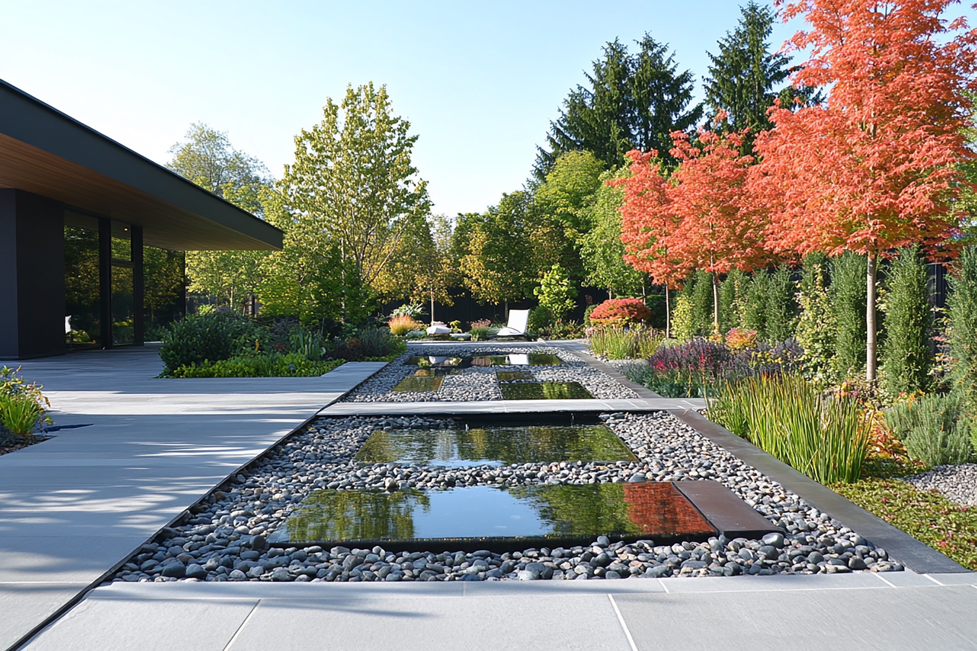 Toplica Bau Service Referenz: Moderne Gartenanlage Bonn